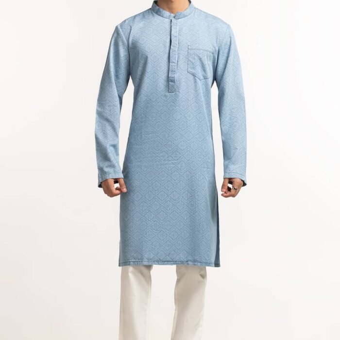 Blue Styling Kurta KR-STY24-025