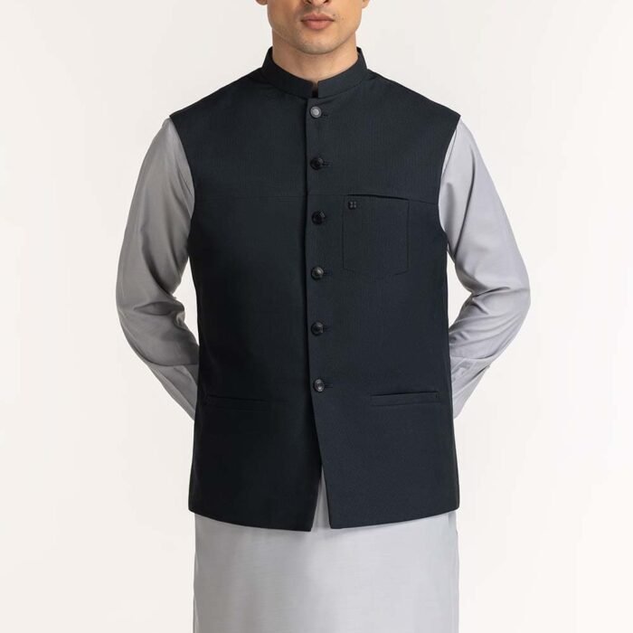 Green Basic Waistcoat WC-PD24-024