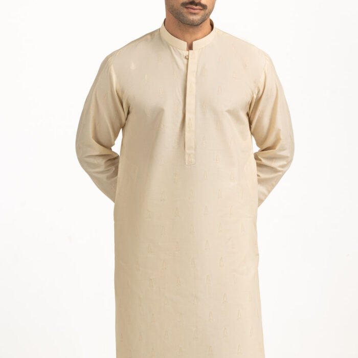 Regular Fit Styling Kurta KR-EMB24-048